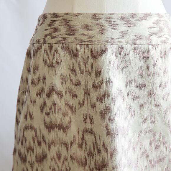 Ann Taylor Professional  patterned business pencil skirt size 10 M - Picture 5 of 5
